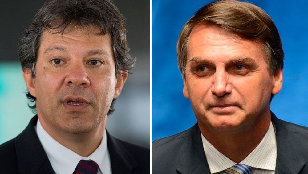 Haddad y Bolsonaro