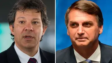 Haddad y Bolsonaro