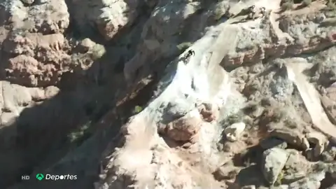 Histórico segundo puesto para el español Lacondeguy en la prueba más extrema de bicicleta Histórico segundo puesto para el español Lacondeguy en la prueba más extrema de bicicleta
