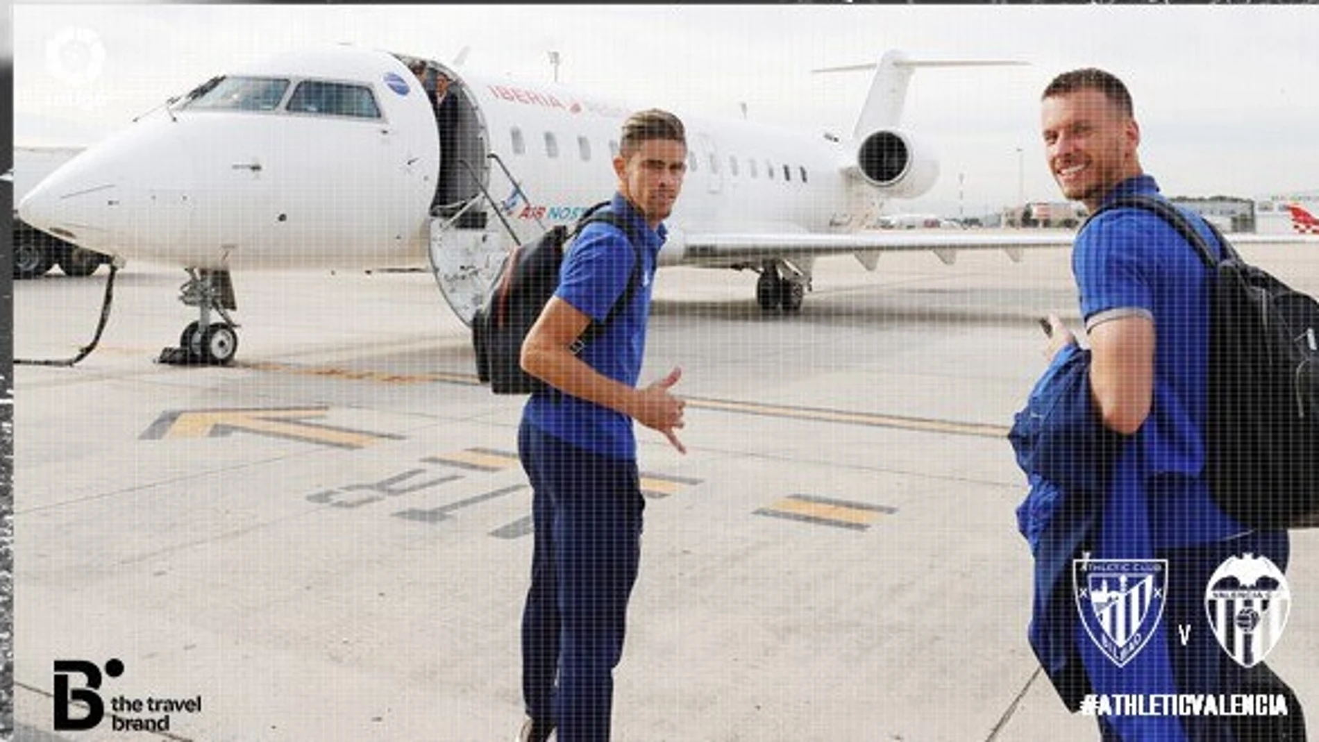 Los jugadores del Valencia, rumbo a Bilbao Los jugadores del Valencia, rumbo a Bilbao
