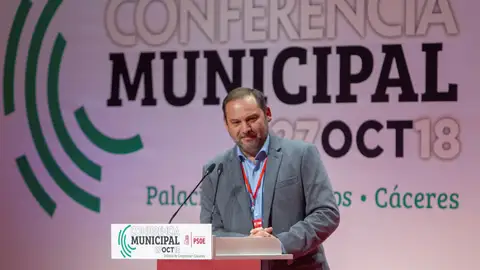 El ministro de Fomento, José Luis Ábalos El ministro de Fomento, José Luis Ábalos