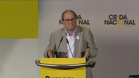 Quim Torra: "Señor Sánchez, su crédito político se ha acabado" Quim Torra: "Señor Sánchez, su crédito político se ha acabado"