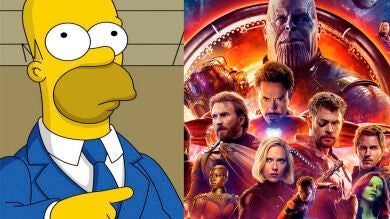 'Los Simpson' predijo esta escena de 'Vengadores: Infinity War'