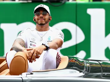 Lewis Hamilton, relajado Lewis Hamilton, relajado
