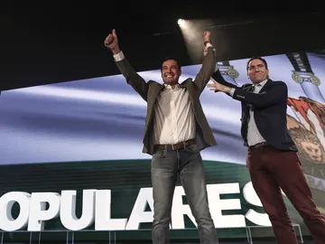 Juanma Moreno y Teodoro García Egea Juanma Moreno y Teodoro García Egea