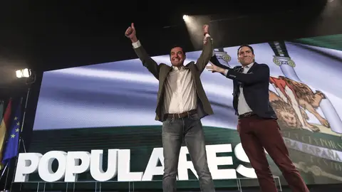 Juanma Moreno y Teodoro García Egea Juanma Moreno y Teodoro García Egea