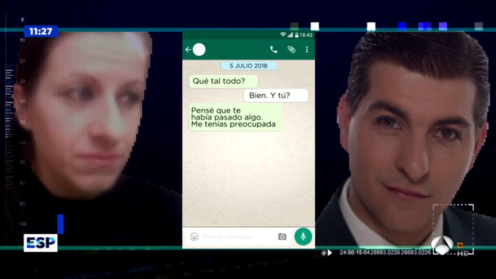 Los últimos mensajes de WhatsApp del 'rey del cachopo' antes de desaparecer: 