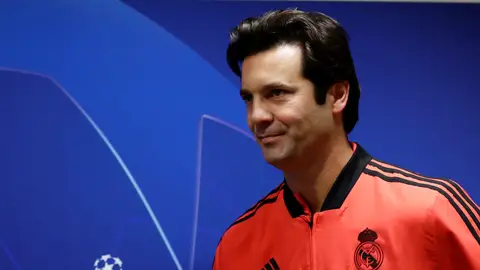 Solari, en su primera conferencia de prensa antes de un partido de Champions Solari, en su primera conferencia de prensa antes de un partido de Champions