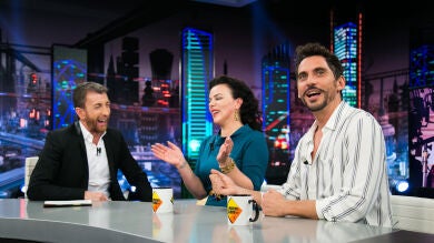 Debi Mazar y Paco León demuestran en 'El Hormiguero 3.0' su destreza del 'Spanglish' 