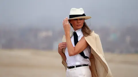 Melania Trump Egipto