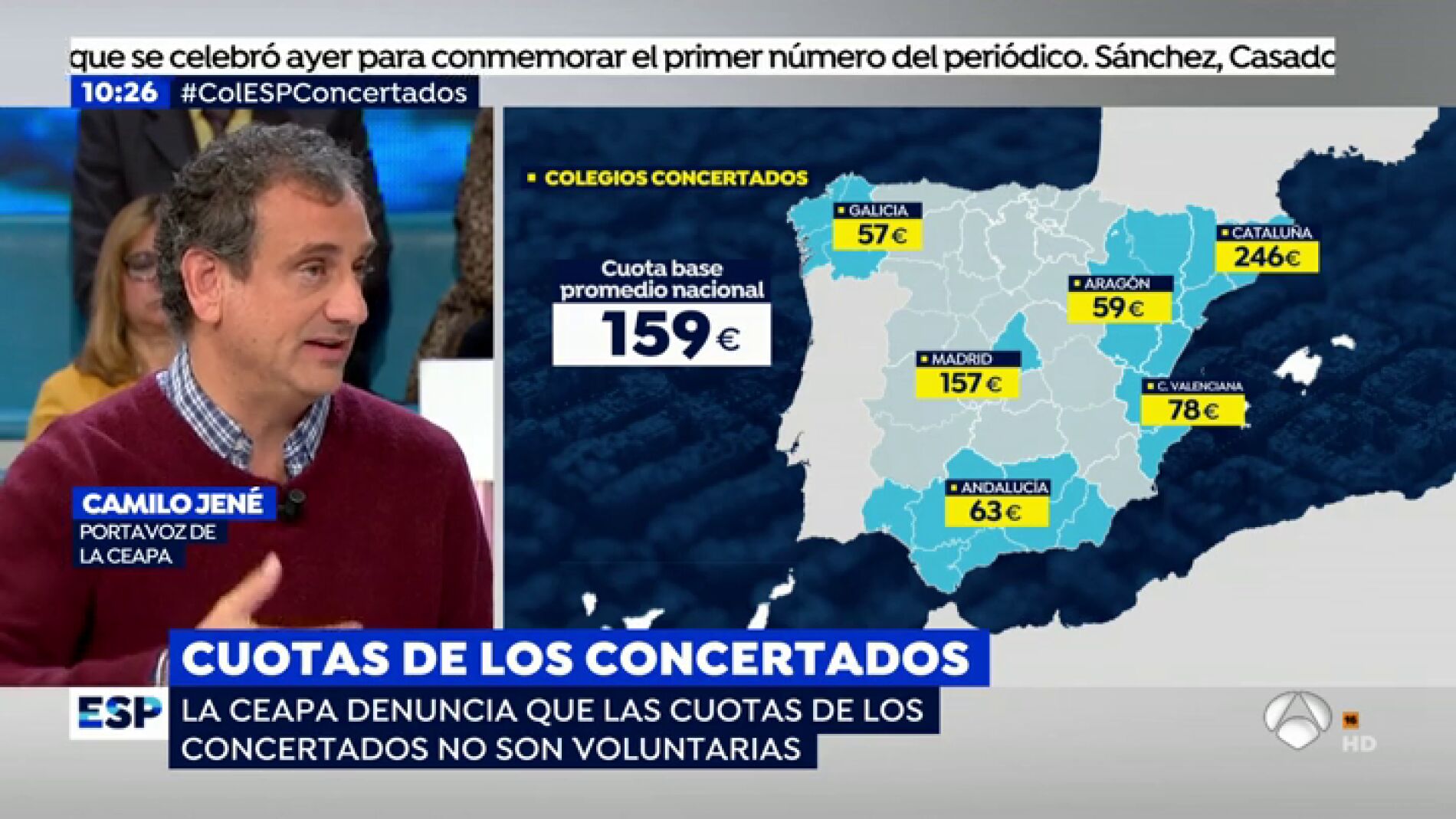 CEAPA denuncia una discriminaci&oacute;n en los colegios concertados: "Muchos ni&ntilde;os tienen que irse por no poder pagar una cuota supuestamente voluntaria"