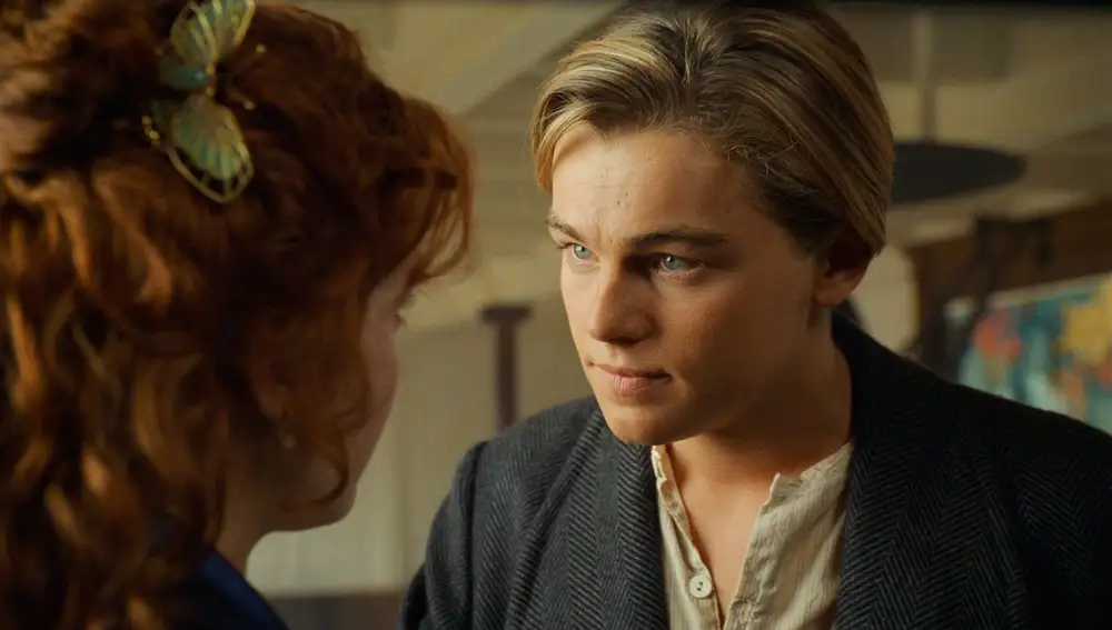 Leonardo DiCaprio en 'Titanic'