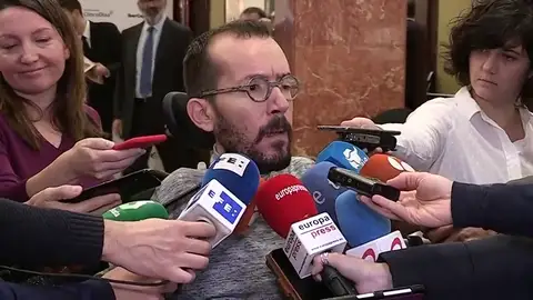 El secretario de Organización de Podemos, Pablo Echenique El secretario de Organización de Podemos, Pablo Echenique