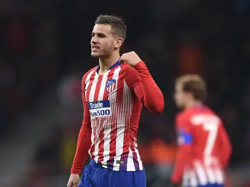 Lucas Hernández, durante el partido contra el Dortmund Lucas Hernández, durante el partido contra el Dortmund
