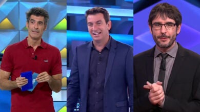 'La Ruleta de la Suerte' (16,6%),'¡Ahora Caigo!' (16%) y '¡Boom!' (17%), líderes absolutos de su franja