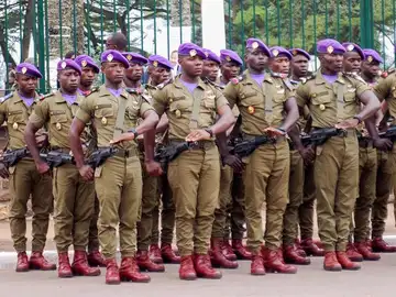 Soldados del Ejército de Camerún Soldados del Ejército de Camerún