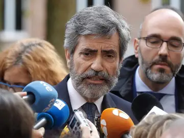 El presidente del Tribunal Supremo, Carlos Lesmes El presidente del Tribunal Supremo, Carlos Lesmes