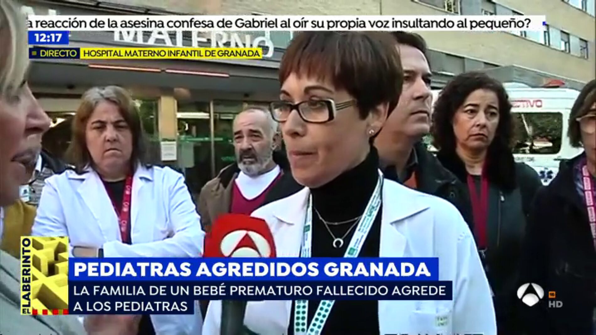 Agresi&oacute;n a personal sanitario en Granada.