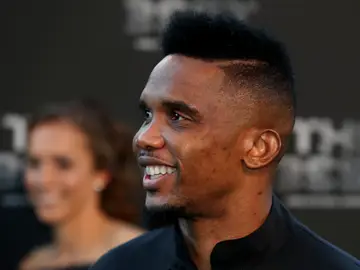 Eto'o, en la gala de los premios 'The Best' Eto'o, en la gala de los premios 'The Best'
