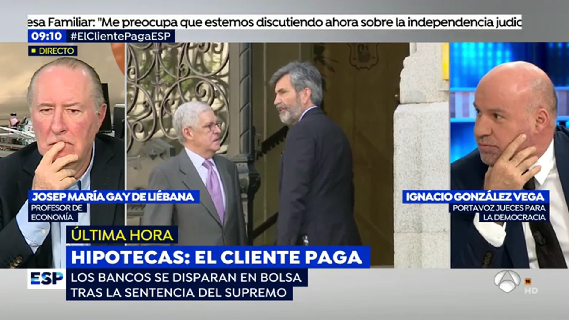 Las asociaciones piden dimisiones tras la sentencia del Supremo sobre las hipotecas: "Se ha causado un daño irreparable a la imagen de la Justicia"