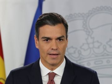 El presidente del Gobierno, Pedro Sánchez