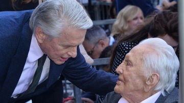 Michael Douglas y Kirk Douglas
