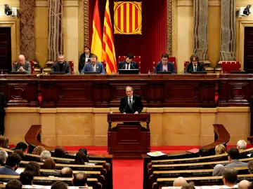 El presidente de la Generalitat, Quim Torra El presidente de la Generalitat, Quim Torra