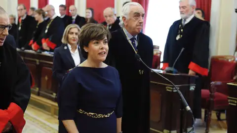La exvicepresidenta del Gobierno, Soraya Sáenz de Santamaría La exvicepresidenta del Gobierno, Soraya Sáenz de Santamaría