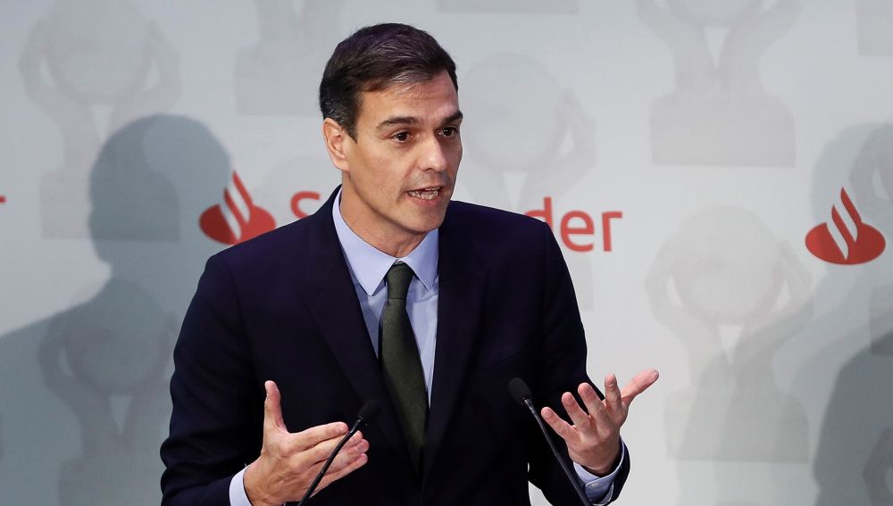 El presidente del Gobierno, Pedro Sánchez