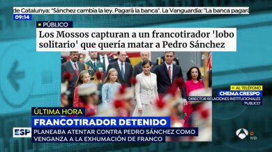 Detenido el francotirador que planeaba atentar contra Pedro Sánchez: 
