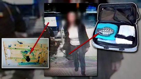 La mujer cuyo cinturón paralizó Atocha y Sants se quedó estupefacta cuando la pararon para registrar su maleta La mujer cuyo cinturón paralizó Atocha y Sants se quedó estupefacta cuando la pararon para registrar su maleta