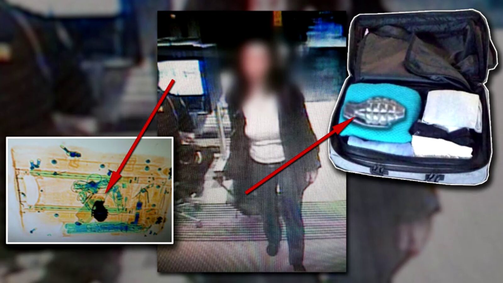 La mujer cuyo cinturón paralizó Atocha y Sants se quedó estupefacta cuando la pararon para registrar su maleta