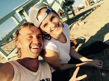 Emma Watson y Tom Felton Emma Watson y Tom Felton