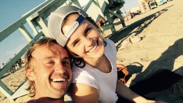 Emma Watson y Tom Felton Emma Watson y Tom Felton
