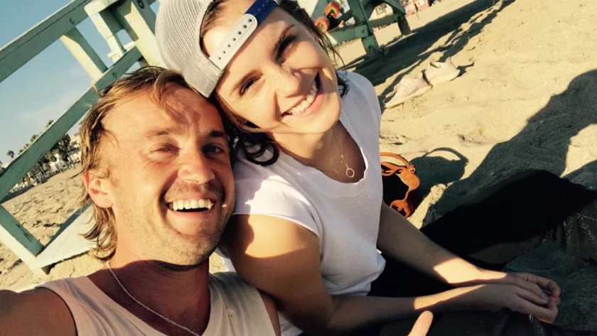Emma Watson y Tom Felton