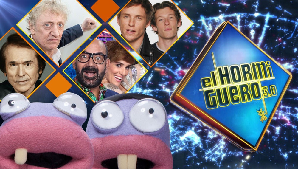 Raphael, Enrique San Francisco, Anabel Alonso, José Corbacho, Eddie Redmayne y Callum Turner visitarán 'El Hormiguero 3.0' la próxima semana