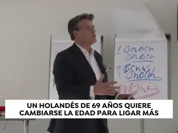 Un hombre holandés exige que le quiten 20 años de su edad legal para ligar más en Tinder Un hombre holandés exige que le quiten 20 años de su edad legal para ligar más en Tinder