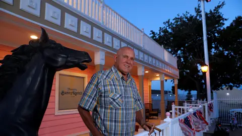 El republicano Dennis Hof El republicano Dennis Hof