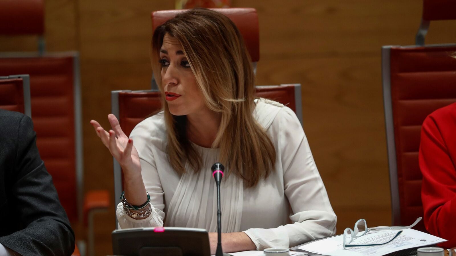 Susana Díaz reprocha al PP que señale su 