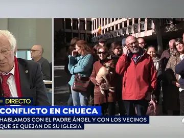 El padre Ángel, al frente de la parroquia de San Antón. El padre Ángel, al frente de la parroquia de San Antón.