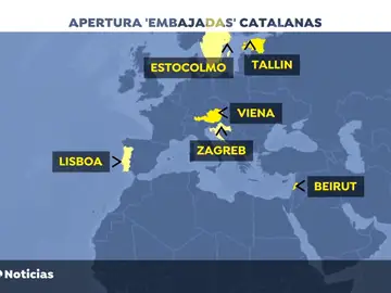 Exteriores rechaza la apertura de seis nuevas delegaciones de la Generalitat en el extranjero Exteriores rechaza la apertura de seis nuevas delegaciones de la Generalitat en el extranjero