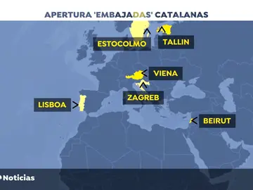 Exteriores rechaza la apertura de seis nuevas delegaciones de la Generalitat en el extranjero Exteriores rechaza la apertura de seis nuevas delegaciones de la Generalitat en el extranjero