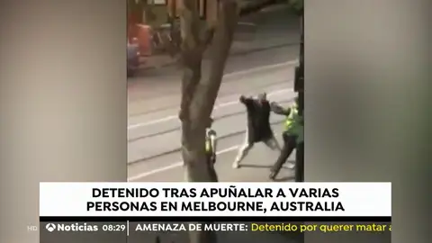 Al menos un muerto y dos heridos tras ser apuñalados en Melbourne Al menos un muerto y dos heridos tras ser apuñalados en Melbourne