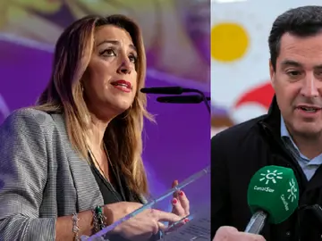 Susana Díaz y Juanma Moreno Susana Díaz y Juanma Moreno