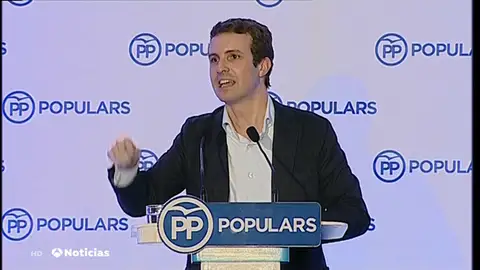 Casado acusa a Pedro Sánchez de ser "un aliado más de los independentistas" Casado acusa a Pedro Sánchez de ser "un aliado más de los independentistas"