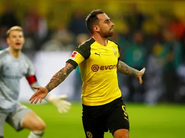 Paco Alcácer celebra el gol de la victoria ante el Bayern Paco Alcácer celebra el gol de la victoria ante el Bayern