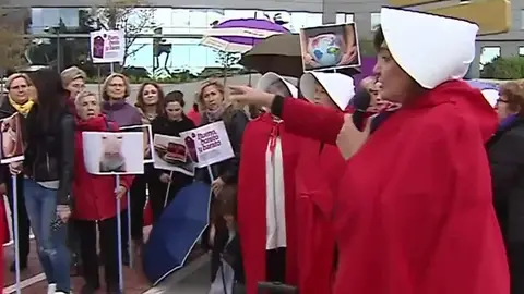 Manifestación contra la gestación subrogada en Valencia Manifestación contra la gestación subrogada en Valencia