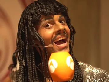 Las primeras palabras de un sorprendido Jordi Coll tras ganar la séptima gala como Rick James Las primeras palabras de un sorprendido Jordi Coll tras ganar la séptima gala como Rick James