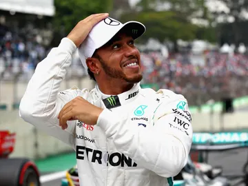 Lewis Hamilton, en Brasil Lewis Hamilton, en Brasil
