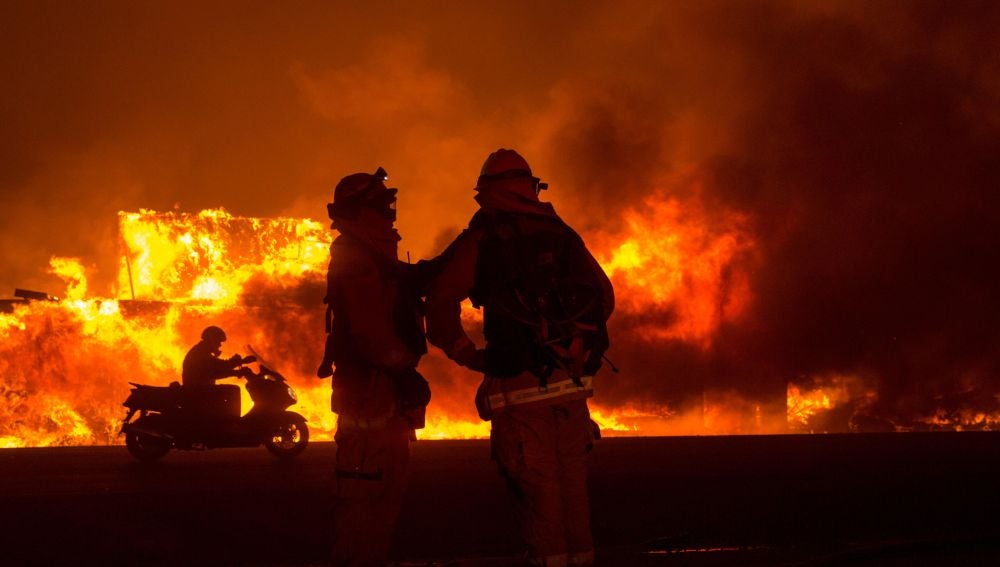 Fuego en California